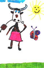 Justine la vache